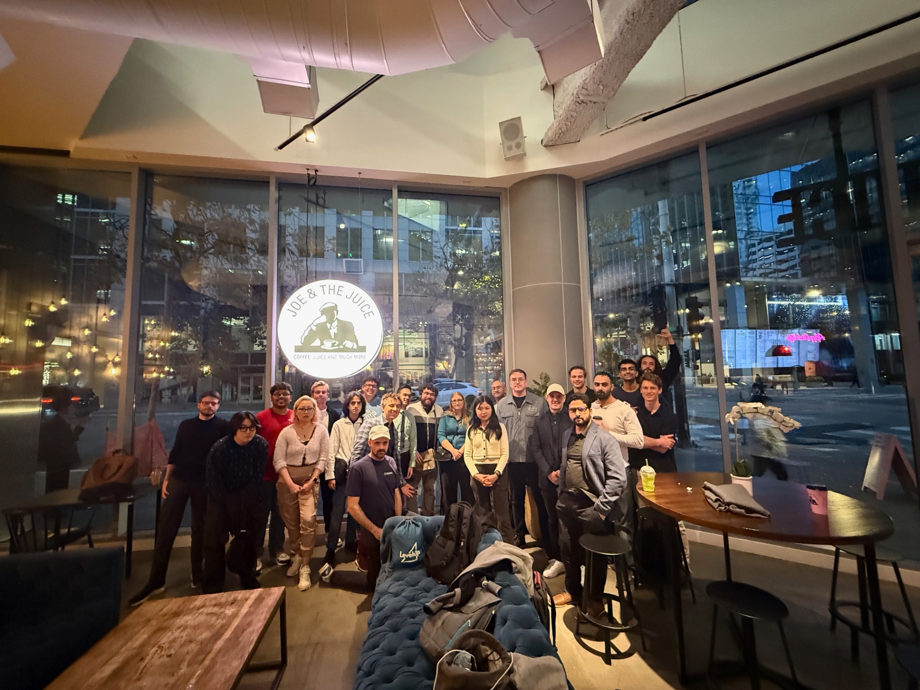 Big group of founders at an FGSF edition